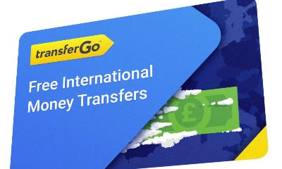 Free TranferGo International Money Transfer Card