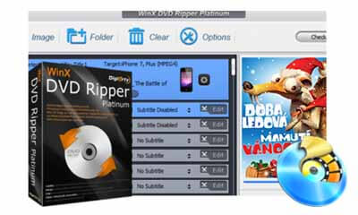 Free WinX DVD Ripper Platinum Edition