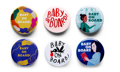 Free Baby On Board Badges - New Designs!