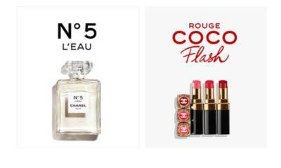 Free Chanel Perfume & Lipstick Set