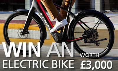 Win a Trek Electric Bike worth £3,000