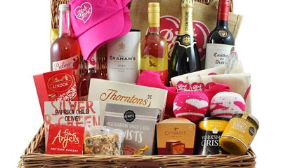 Free Valentine's Hampers from Pink Lady