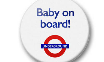 Free TFL Baby On Board Badges