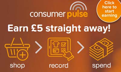 Consumer Pulse sign up Â£5 bonus