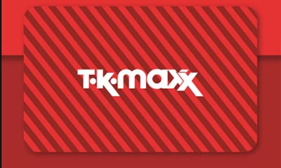 Win 1 of 6 £50 TK Maxx's Gift Cards