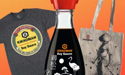 Win a Kikkoman T-Shirt, Tote Bag & Soy Sauce