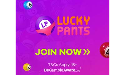 Lucky Pants Bingo Promo - Spend £10 get £30