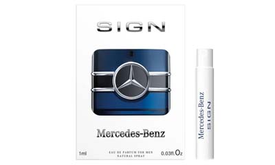 Free Mercedes Benz 'Sign' Perfume