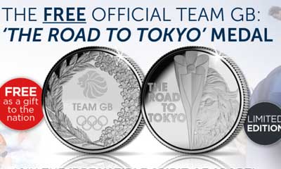 Free Official Team GB Olympic Medal