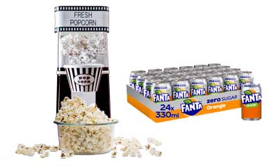 Free Popcorn makers with Fanta Ultimate Halloween