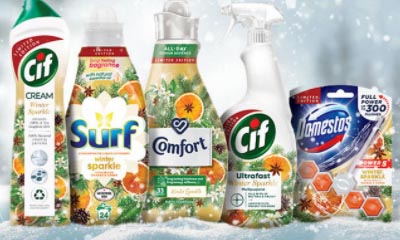 Free Unilever 'Winter Sparkle' Home Cleaning Bundles