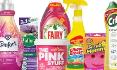 Free samples of household cleaning products and supplies