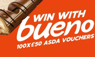 Win 1 of 100 ASDA Vouchers with Bueno