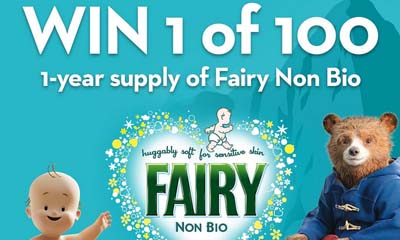 Free 1 Year's Supply of Fairy Non Bio