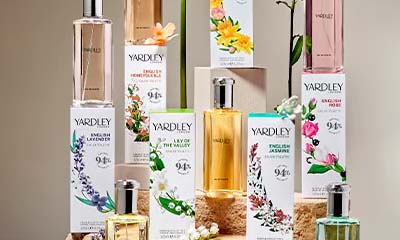 Win 6 best-selling Yardley Fragrances