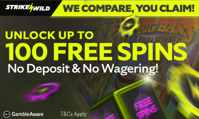 100 Free Spins - No Deposit & No Wagering