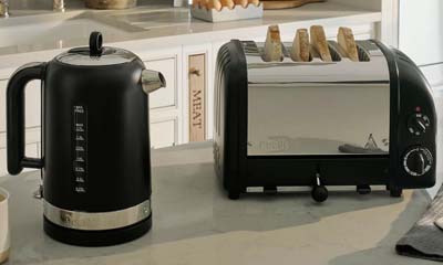 Win a Dualit Matt Black Toaster and Kettle