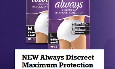 Free Always Discreet Maximum Protection Incontinence Pants