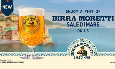 Free Pint of Birra Moretti