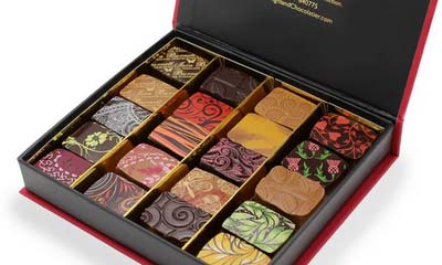 Free Box of Belgian Speciality Chocolates