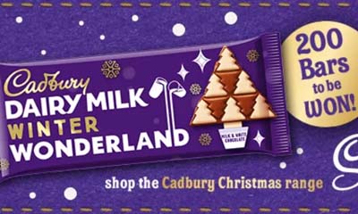 Free Cadbury Winter Wonderland Chocolate Bars