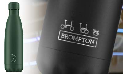 Free Chilly's Water Bottle from Brompton Bikes