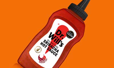 Free Dr. Will's Squeezy Sriracha Sauce