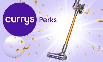 Free Dyson V8 Vacuum Cleaner from Currys Perks