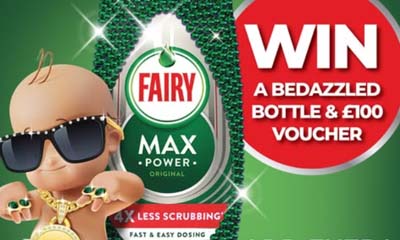 Free Fairy Bedazzled Bottle