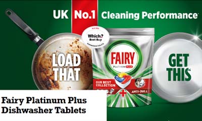 Free Fairy Platinum Plus Dishwasher Tablets Pack