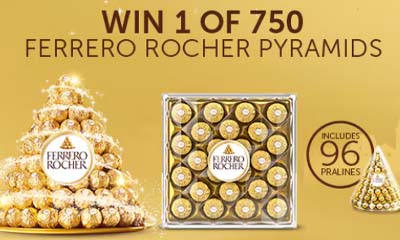 Free Ferrero Rocher Pyramids from Tesco