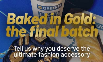 Free Greggs Baked in Gold Jewellery Collection