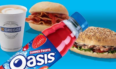 Free Greggs Meal Deal & Oasis Drink
