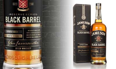 Free Jameson Black Barrel 70cl Whiskey Bottle