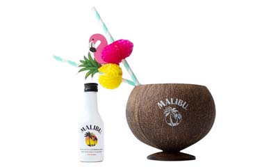 Free Malibu Drinks and Merch Hamper