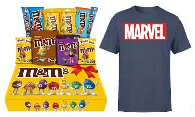 Free M&M's Box Plus Marvel Bundles