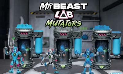 Free MrBeast Lab Mutators Toy Set