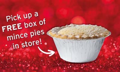 Free Pack of Mince Pies