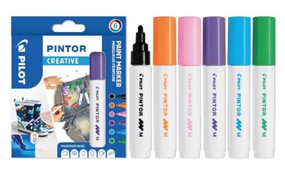 Free Pilot Pintor Creative Pen Set