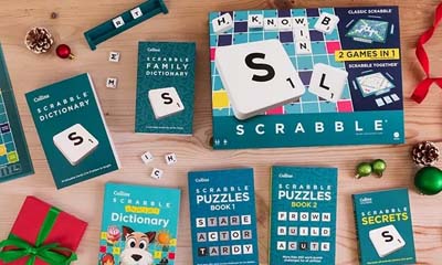 Free Scrabble Together Board Game and Book Bundle