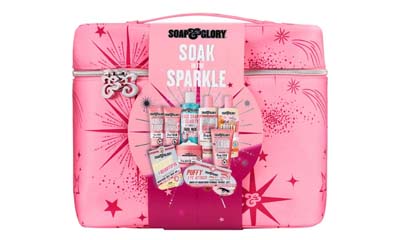 Free Soap & Glory Soak In The Sparkle Set