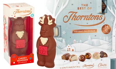 Free Thorntons Advent Calendar and Cheeky Reindeer