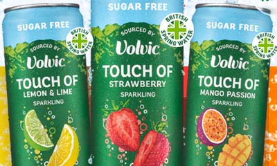 Free Volvic Touch of Fruit Sparkling Water Drink