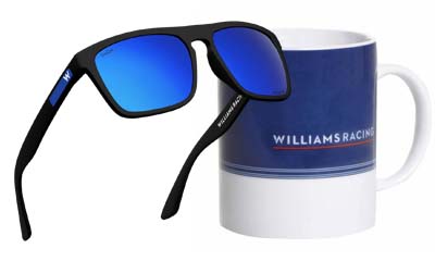 Free Williams F1 Sunglasses and Merch