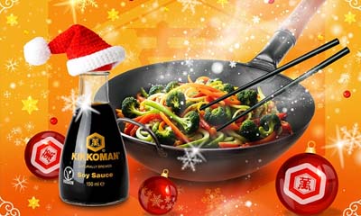 Free Wok and Kikkoman Christmas Bundle