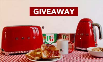 Win a SMEG Kettle and Toaster Set