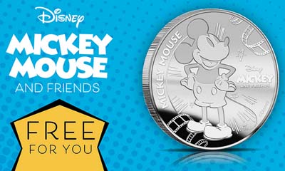 Free Disney Mickey and Friends Themed Coin