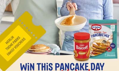 Free Dr. Oetker and Biscoff Pancake Hamper