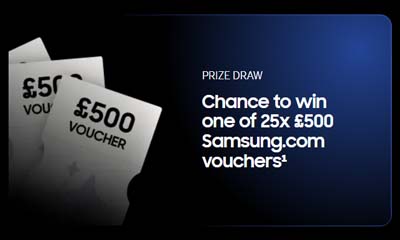 Free £500 Samsung Vouchers