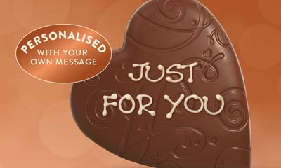 Free Thorntons Personalised Chocolate Hearts